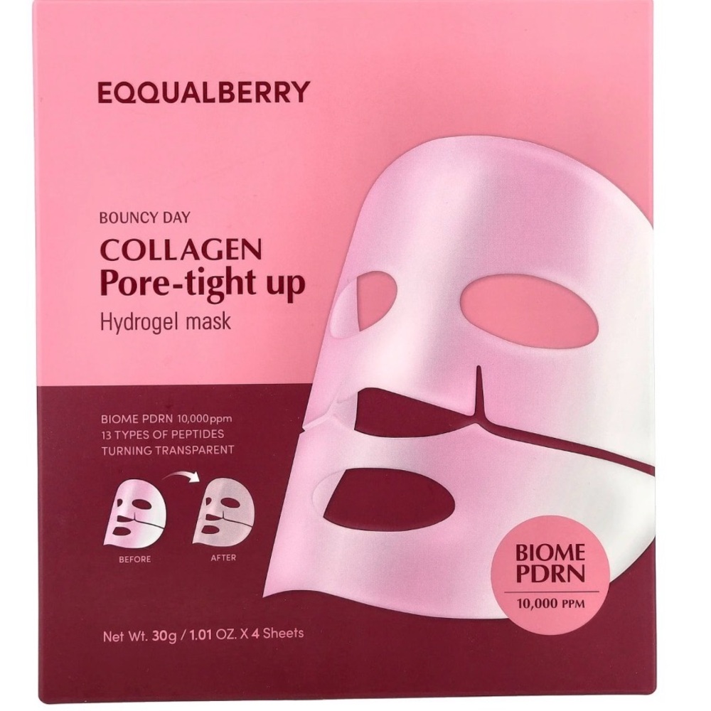 Pink Collagen Hydrogel Mask